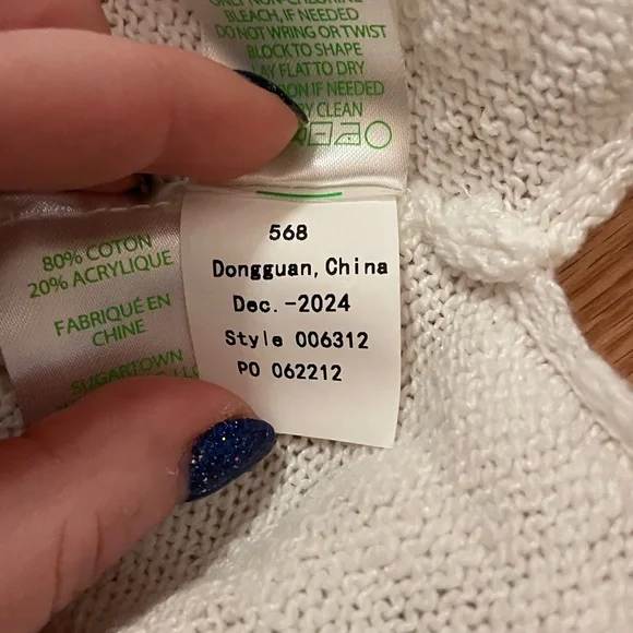 Lilly Pulitzer Coffee Beach Repeat Danette Sweater - Picture 4 of 12